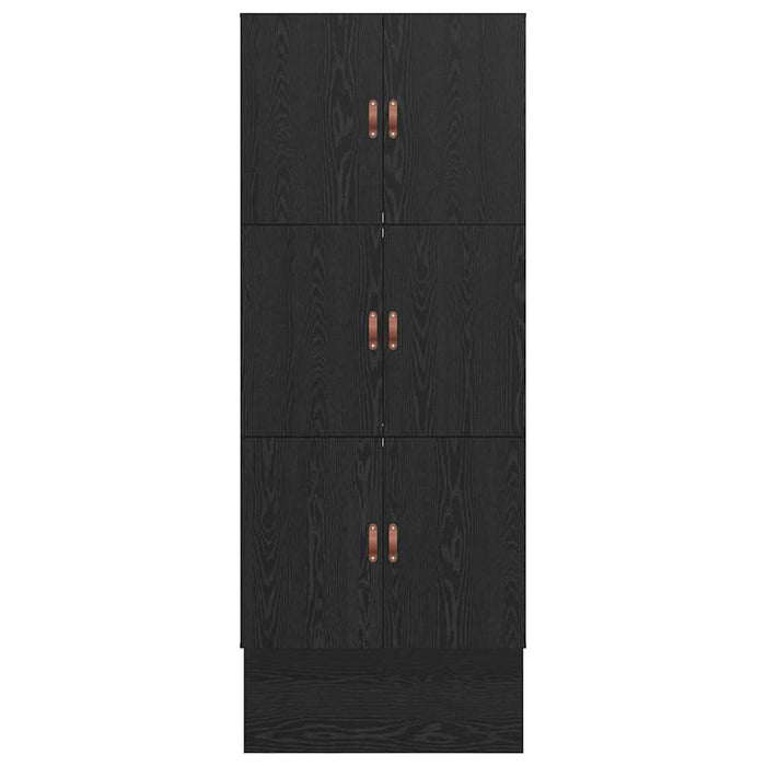 Cadru de pat cu depozitare Stejar negru 236.5 x 80 x 31.5 cm - WALTI WALTI