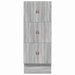 Cadru de pat cu depozitare sonoma gri 236.5 x 80 x 31.5 cm - WALTI WALTI