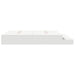 Cadru de pat cu depozitare cu sertar Alb 236.5 x 200 x 31.5 cm - WALTI WALTI