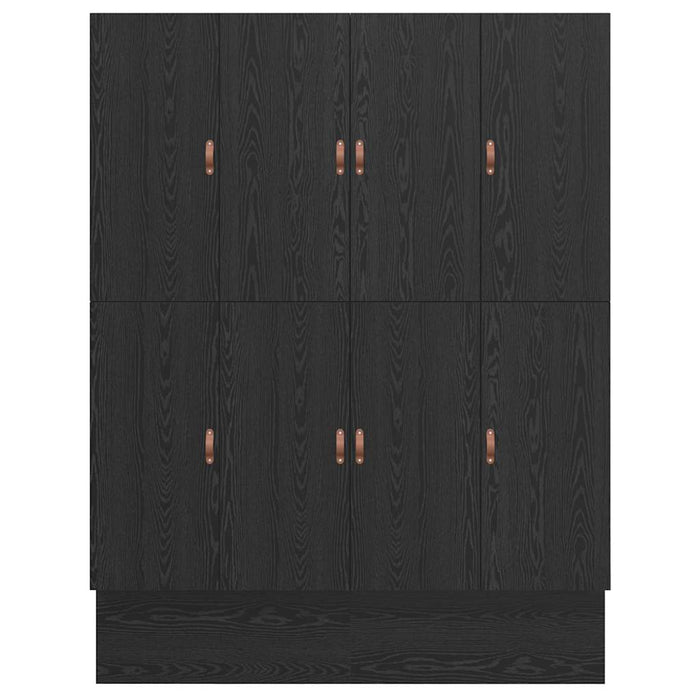 Cadru de pat cu depozitare Stejar negru 236.5 x 200 x 31.5 cm - WALTI WALTI
