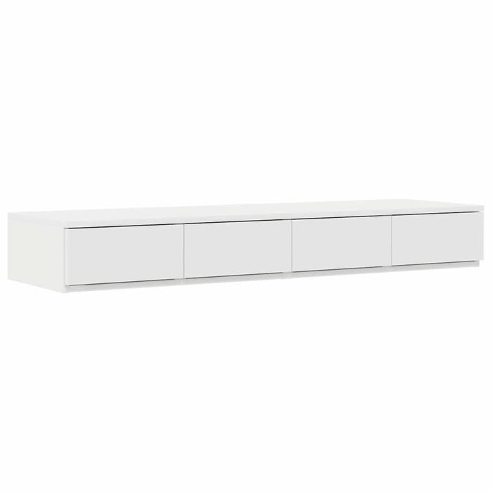 Cadru de pat cu depozitare cu sertar Alb 236.5 x 120 x 31.5 cm - WALTI WALTI