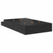 Cadru de pat cu depozitare Stejar negru 236.5 x 120 x 31.5 cm - WALTI WALTI