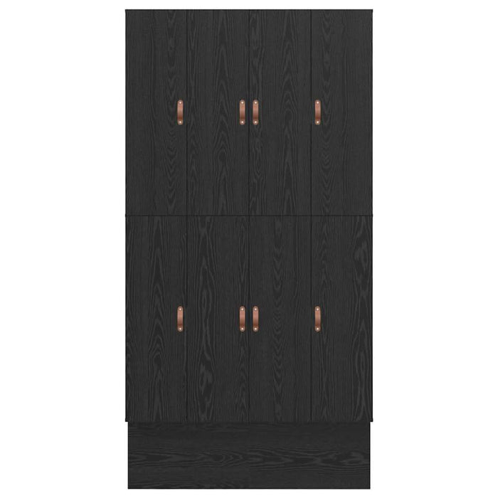 Cadru de pat cu depozitare Stejar negru 236.5 x 120 x 31.5 cm - WALTI WALTI