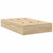 Cadru de pat cu depozitare Stejar Sonoma 236.5 x 120 x 31.5 cm - WALTI WALTI