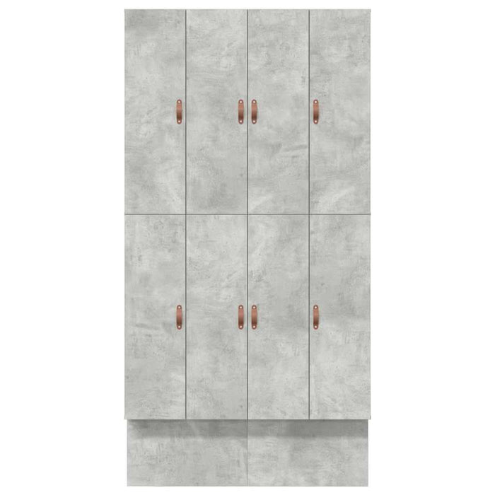 Cadru de pat cu depozitare Gri din beton 236.5 x 120 x 31.5 cm - WALTI WALTI