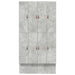 Cadru de pat cu depozitare Gri din beton 236.5 x 120 x 31.5 cm - WALTI WALTI