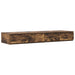 Cadru de pat cu depozitare Stejar fumuriu 236.5 x 120 x 31.5 cm - WALTI WALTI