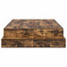 Cadru de pat cu depozitare Stejar fumuriu 236.5 x 120 x 31.5 cm - WALTI WALTI