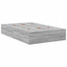 Cadru de pat cu depozitare sonoma gri 236.5 x 120 x 31.5 cm - WALTI WALTI