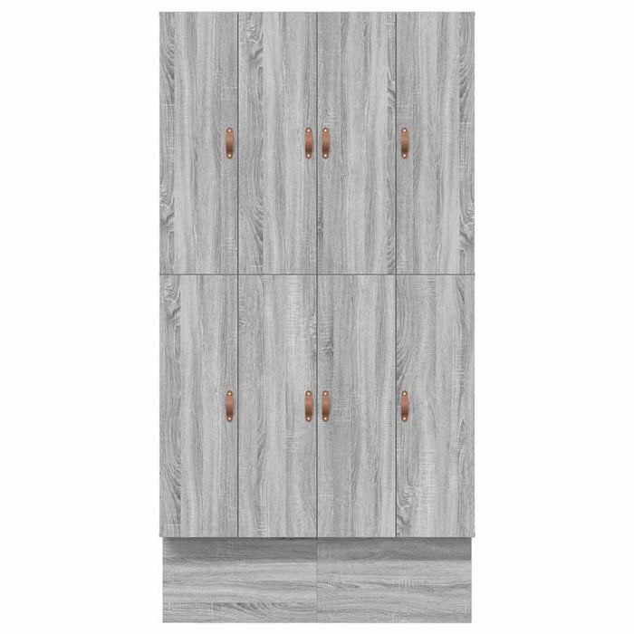 Cadru de pat cu depozitare sonoma gri 236.5 x 120 x 31.5 cm - WALTI WALTI