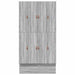 Cadru de pat cu depozitare sonoma gri 236.5 x 120 x 31.5 cm - WALTI WALTI