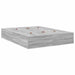 Cadru de pat cu depozitare sonoma gri 236.5 x 140 x 31.5 cm - WALTI WALTI