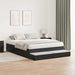Cadru de pat cu depozitare Stejar negru 236.5 x 150 x 31.5 cm - WALTI WALTI
