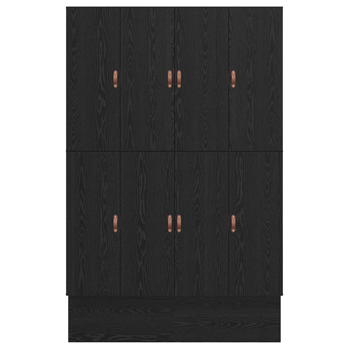 Cadru de pat cu depozitare Stejar negru 236.5 x 150 x 31.5 cm - WALTI WALTI