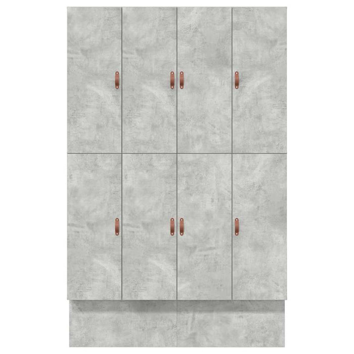 Cadru de pat cu depozitare Gri din beton 236.5 x 150 x 31.5 cm - WALTI WALTI