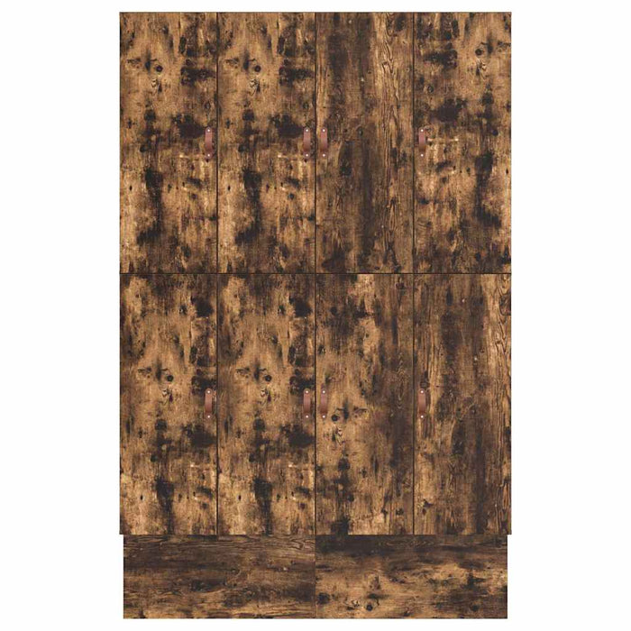 Cadru de pat cu depozitare Stejar fumuriu 236.5 x 150 x 31.5 cm - WALTI WALTI