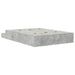 Cadru de pat cu depozitare Gri din beton 236.5 x 160 x 31.5 cm - WALTI WALTI