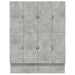 Cadru de pat cu depozitare Gri din beton 236.5 x 180 x 31.5 cm - WALTI WALTI