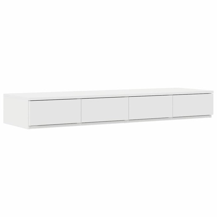 Cadru de pat cu depozitare cu sertar Alb 226.5 x 120 x 31.5 cm - WALTI WALTI