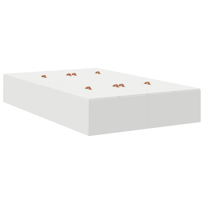 Cadru de pat cu depozitare cu sertar Alb 226.5 x 120 x 31.5 cm - WALTI WALTI
