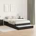 Cadru de pat cu depozitare Stejar negru 226.5 x 120 x 31.5 cm - WALTI WALTI