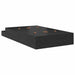 Cadru de pat cu depozitare Stejar negru 226.5 x 120 x 31.5 cm - WALTI WALTI