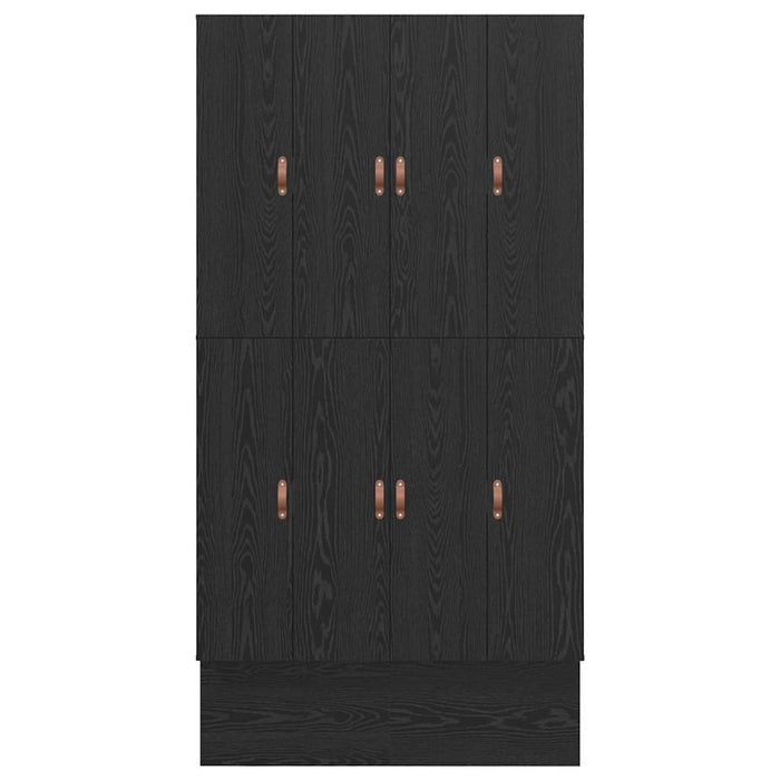 Cadru de pat cu depozitare Stejar negru 226.5 x 120 x 31.5 cm - WALTI WALTI