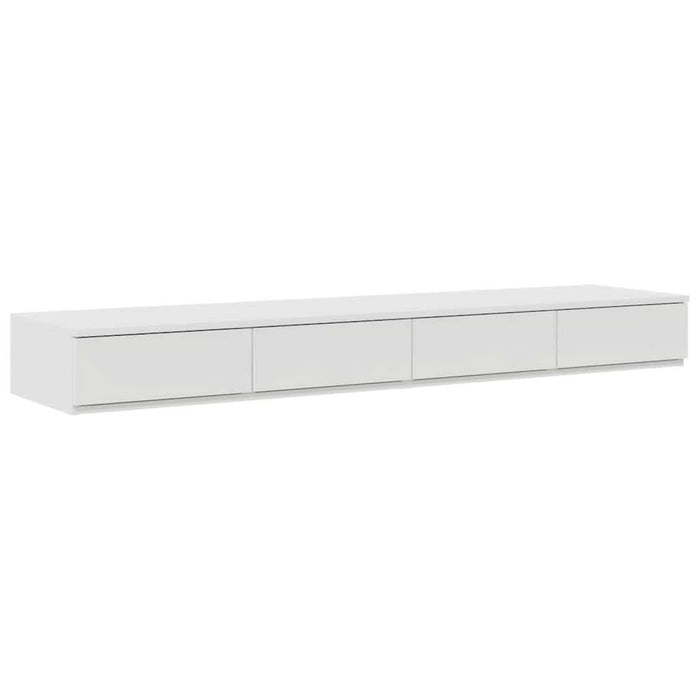 Cadru de pat cu depozitare cu sertar Alb 226.5 x 140 x 31.5 cm - WALTI WALTI