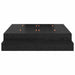 Cadru de pat cu depozitare Stejar negru 226.5 x 140 x 31.5 cm - WALTI WALTI