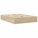 Cadru de pat cu depozitare Stejar Sonoma 226.5 x 140 x 31.5 cm - WALTI WALTI