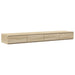 Cadru de pat cu depozitare Stejar Sonoma 226.5 x 140 x 31.5 cm - WALTI WALTI