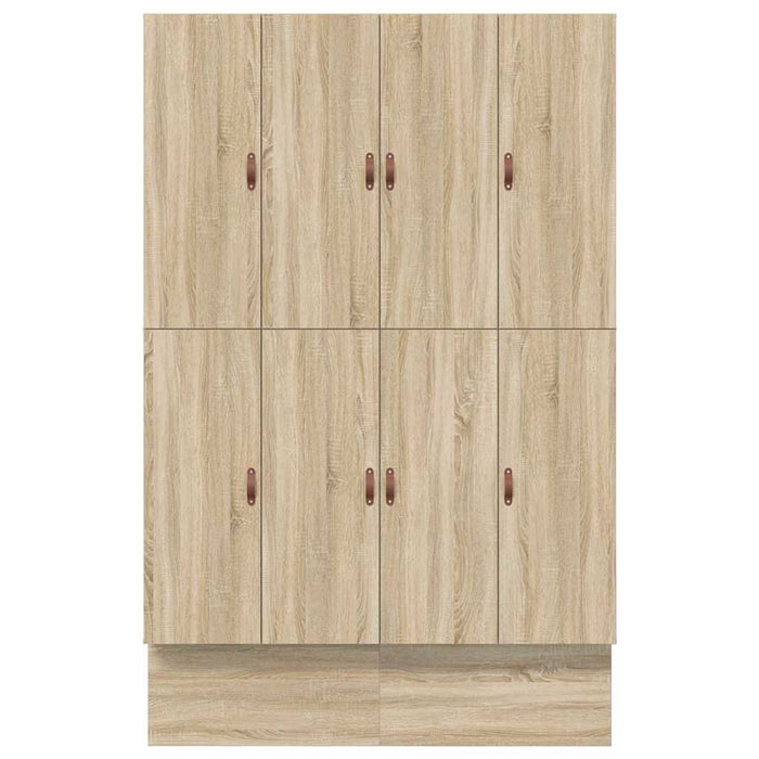 Cadru de pat cu depozitare Stejar Sonoma 226.5 x 140 x 31.5 cm - WALTI WALTI