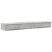 Cadru de pat cu depozitare Gri din beton 226.5 x 140 x 31.5 cm - WALTI WALTI