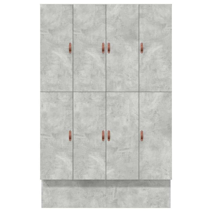 Cadru de pat cu depozitare Gri din beton 226.5 x 140 x 31.5 cm - WALTI WALTI