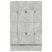 Cadru de pat cu depozitare Gri din beton 226.5 x 140 x 31.5 cm - WALTI WALTI