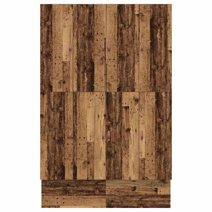 Cadru de pat cu depozitare Lemn vechi 226.5 x 135 x 31.5 cm - WALTI WALTI