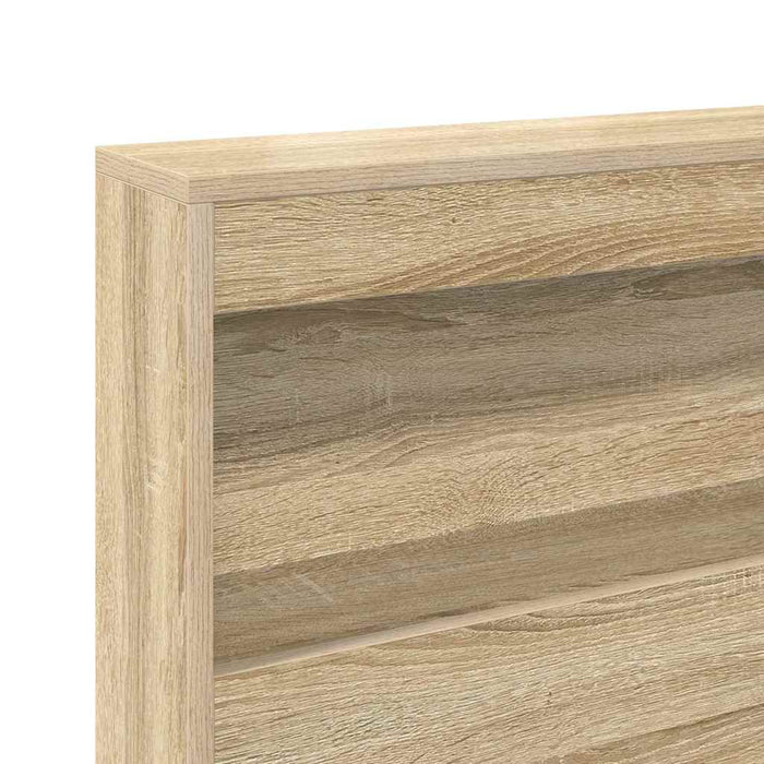 Pat bibliotecă Stejar sonoma 100 x 200 cm Lemn compozit WALTI