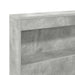 Pat bibliotecă Gri din beton 75 x 190 cm Lemn compozit - WALTI WALTI