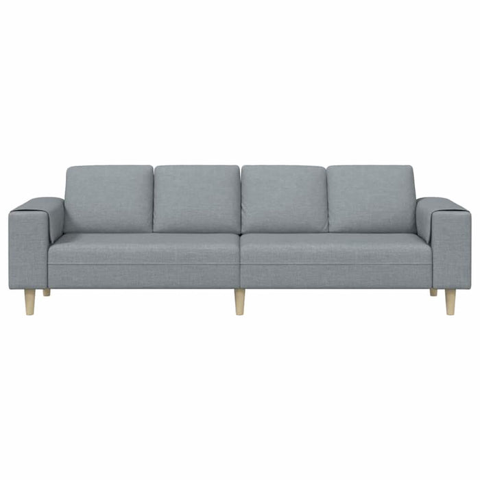 Set de canapea Gri deschis țesătură - WALTI WALTI