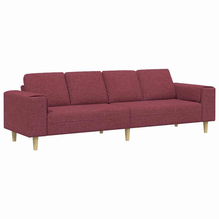 Set de canapea bordo țesătură - WALTI WALTI