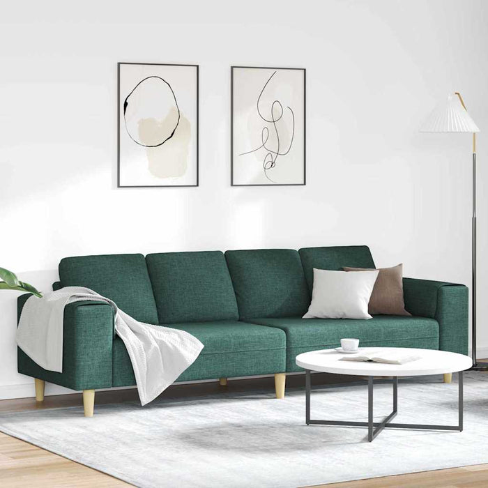 Set de canapea Verde închis țesătură - WALTI WALTI