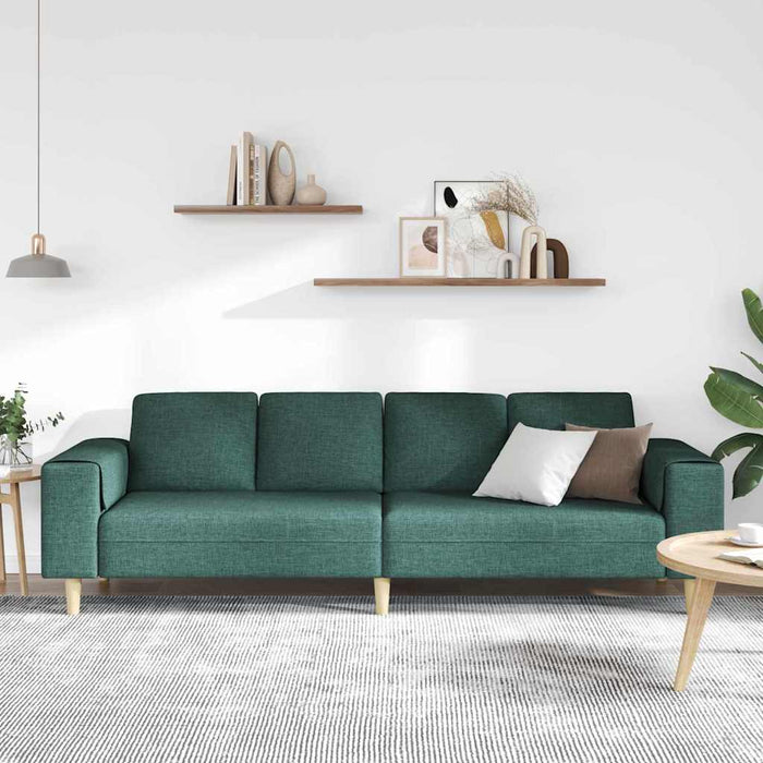 Set de canapea Verde închis țesătură - WALTI WALTI