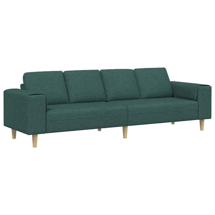 Set de canapea Verde închis țesătură - WALTI WALTI