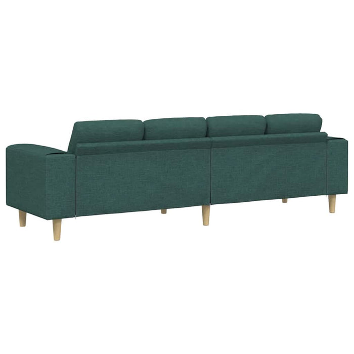 Set de canapea Verde închis țesătură - WALTI WALTI