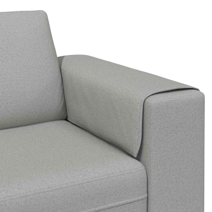 Set de canapea Gri de nor țesătură - WALTI WALTI