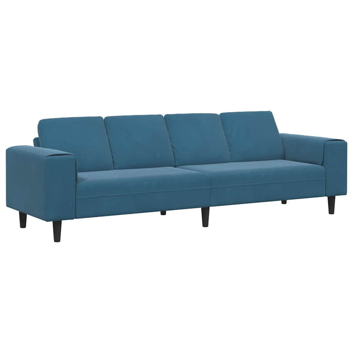 Set de canapea albastru Catifea - WALTI WALTI