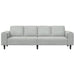 Set de canapea Gri deschis Catifea - WALTI WALTI