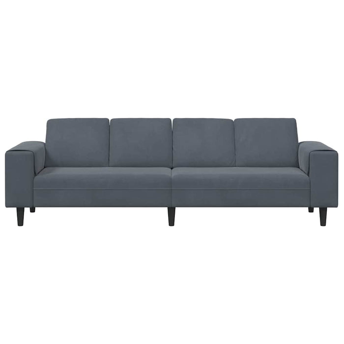 Set de canapea Gri închis Catifea - WALTI WALTI