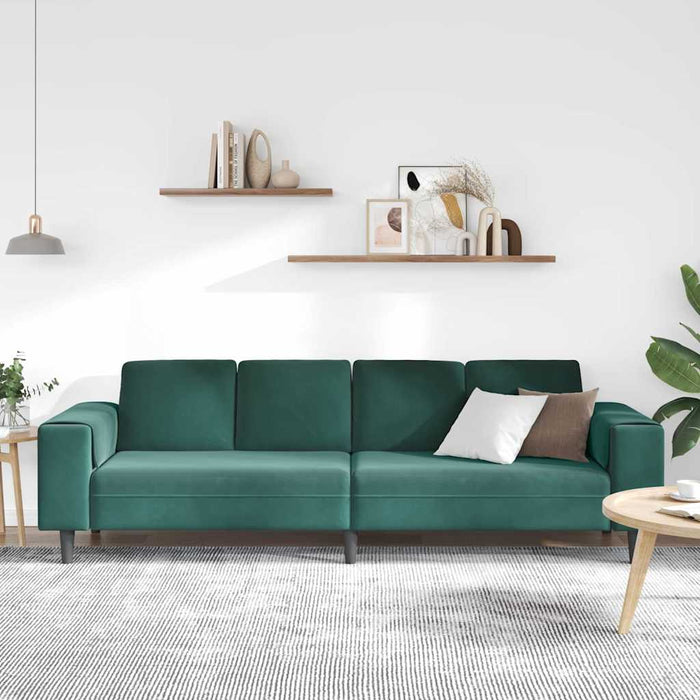 Set de canapea Verde închis Catifea - WALTI WALTI