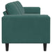 Set de canapea Verde închis Catifea - WALTI WALTI